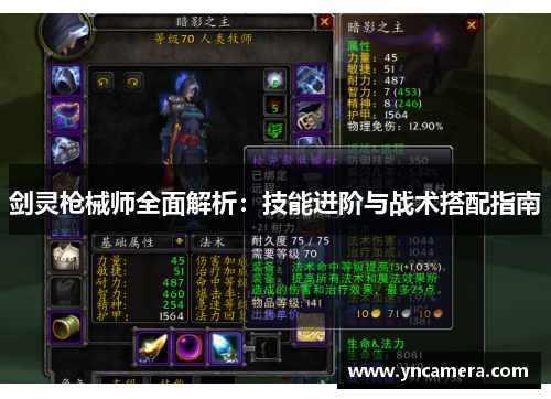 剑灵枪械师全面解析：技能进阶与战术搭配指南