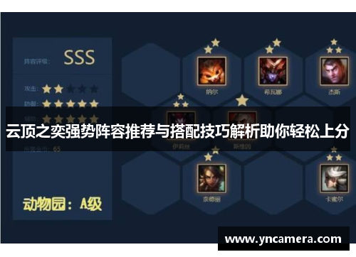 云顶之奕强势阵容推荐与搭配技巧解析助你轻松上分